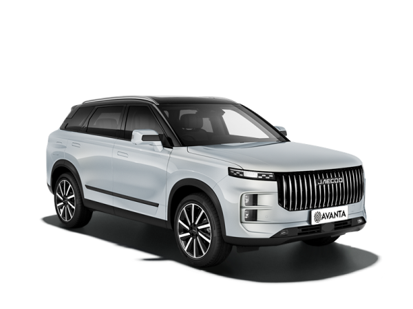 Jaecoo J7 Серебристый с черной крышей