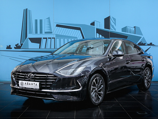 Hyundai sonata blue business plus