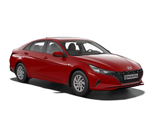 Hyundai Elantra Classic 1.6 AT Red