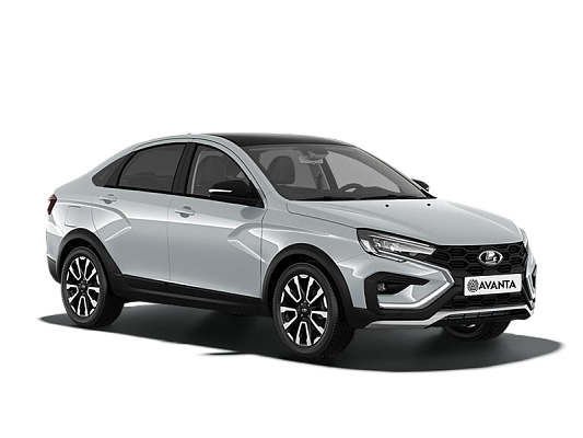 Lada Vesta Cross Life24 1.8 CVT 122 л.с. Serebristyy Platina