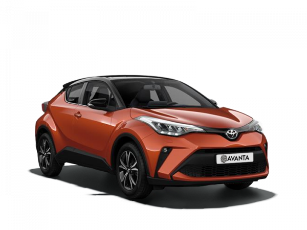 Toyota C-HR Оранжевый с черной крышей